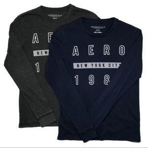 2 Aeropostale Long Sleeve T-shirt’s XS